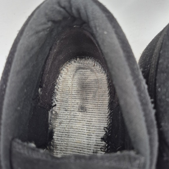 Converse All Star Shoes Mens Size 11 Black Leather Mid Top Casual Sneakers - Picture 11 of 13